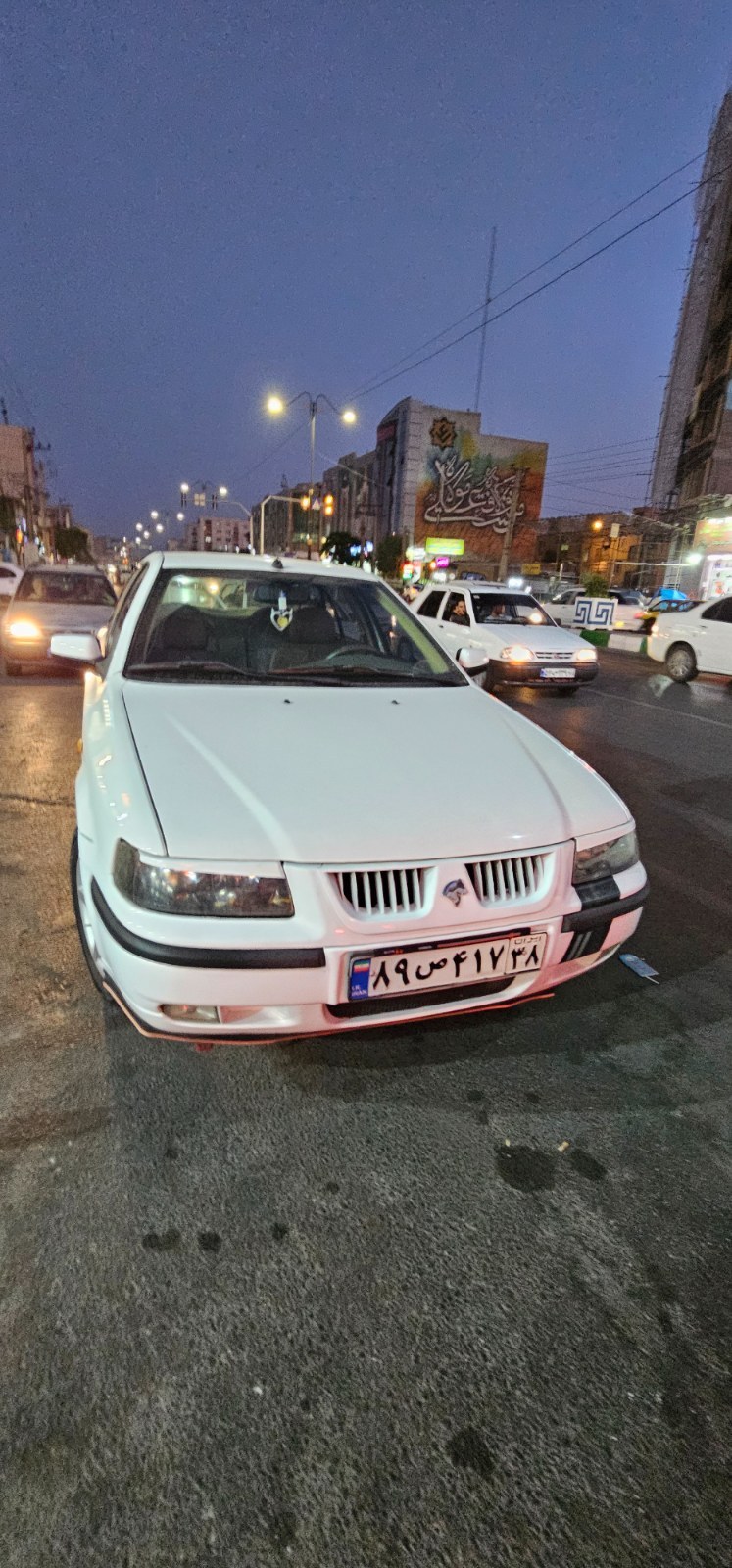 ایران‌خودرو سمند LX مدل 1396 سفید