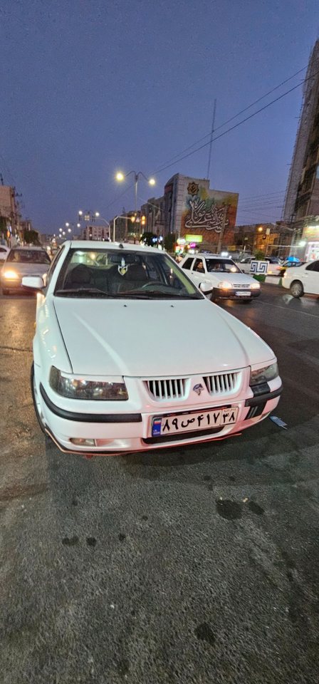 ایران‌خودرو سمند LX مدل 1396 سفید